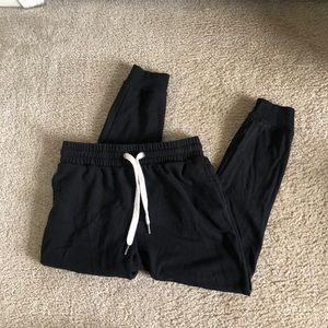 Women’s black sweatpants